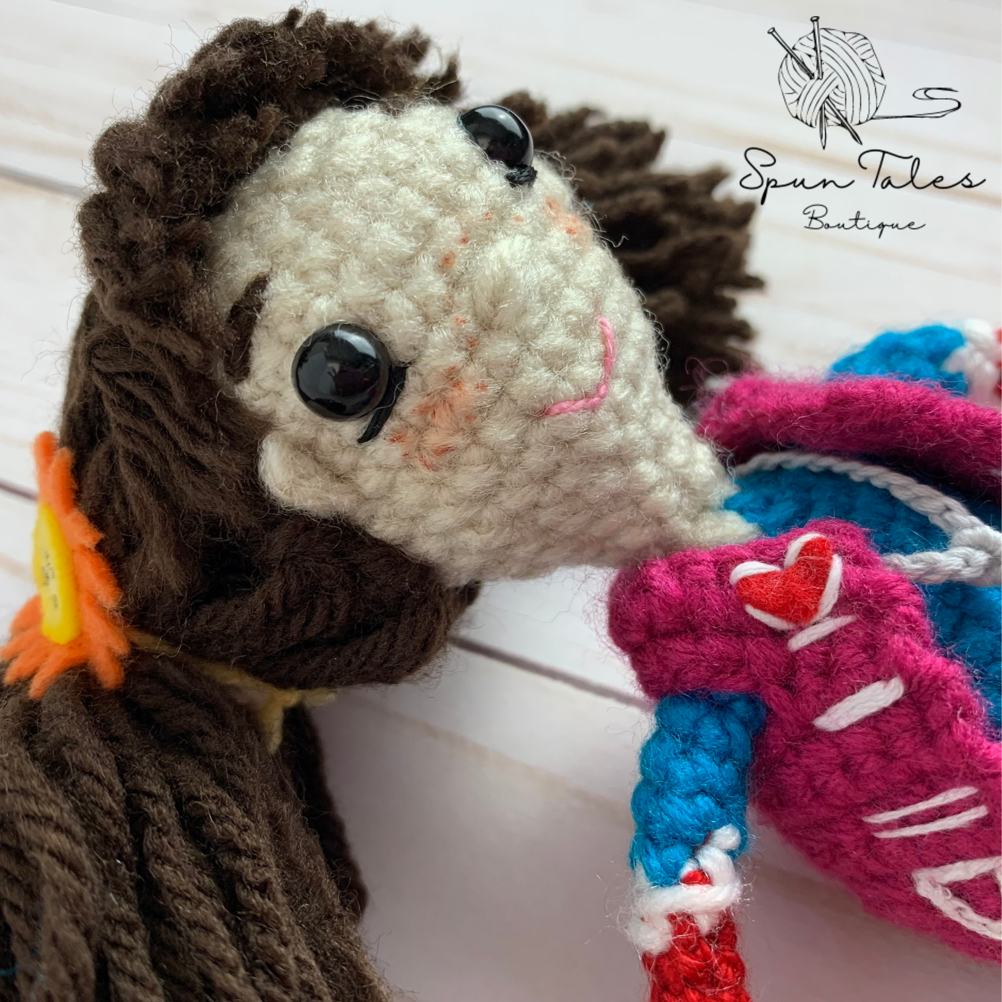 Punky Brewster Doll Amigurumi Crochet Pattern