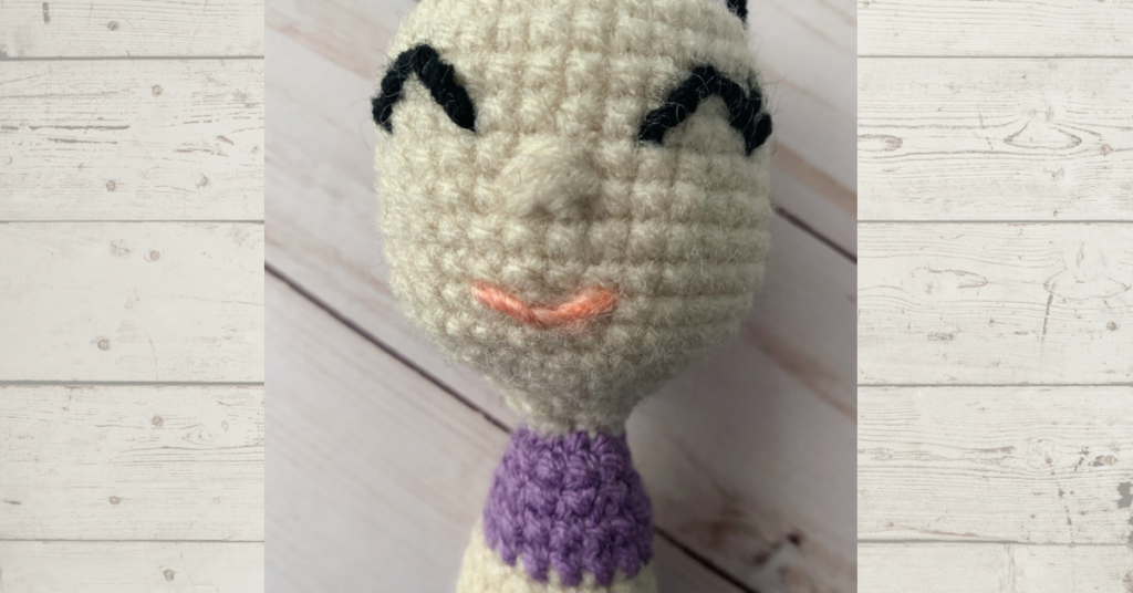 Crochet Doll Eye Stitch